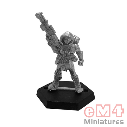 Chequer Gang Hooded Ganger with Auto Shotgun - Miniature