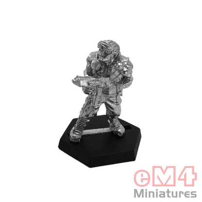 Swat Team Hero with SMG & Grenades - Miniature