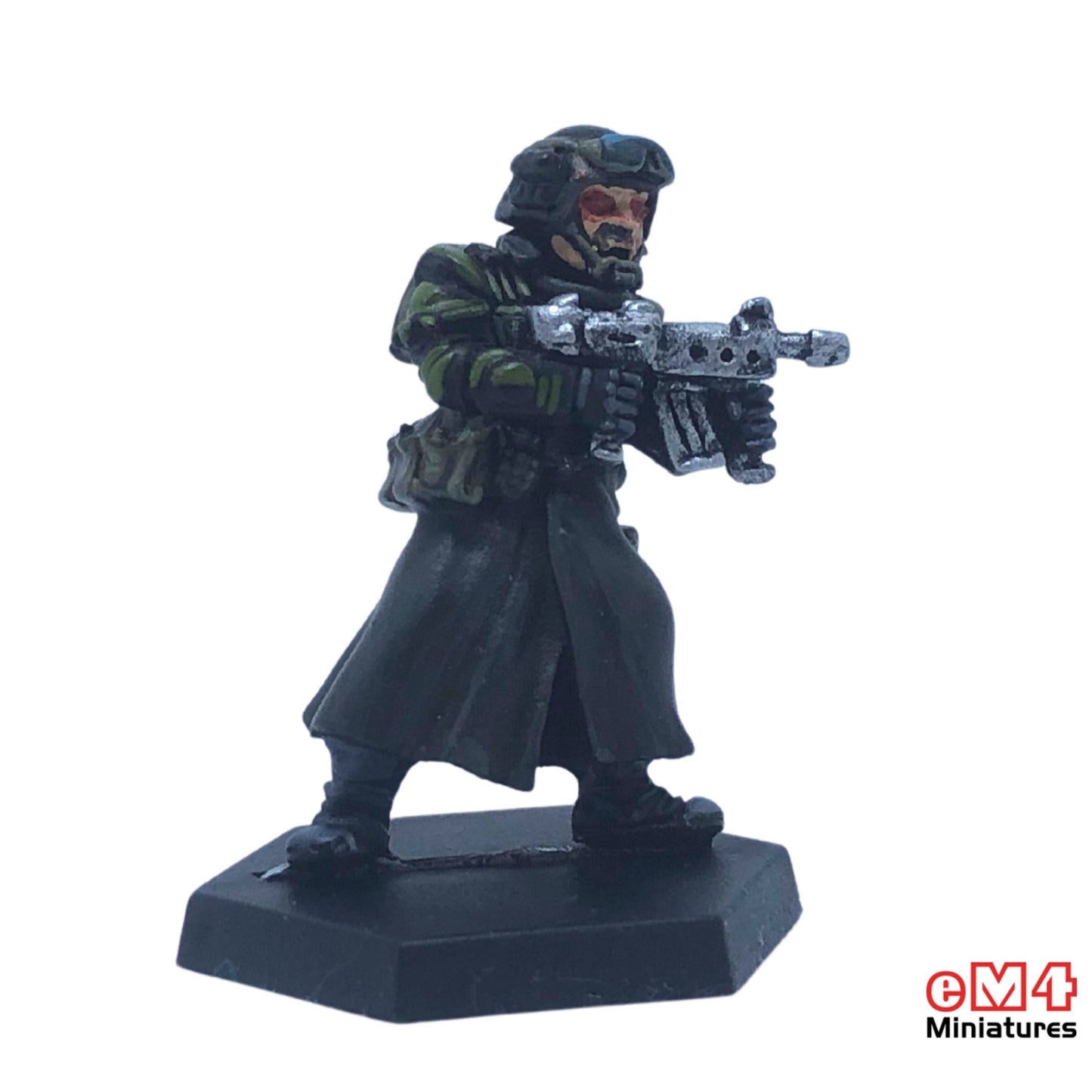 Mercenary with Sub Machine Gun Miniature