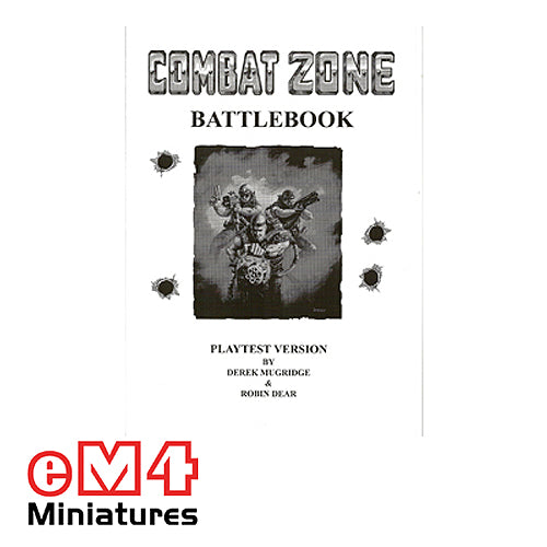 Combat Zone Battle Book - Printed Copy