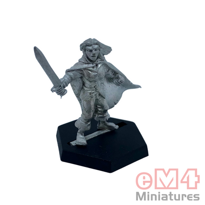 Female Adventurer with Sword Miniature
