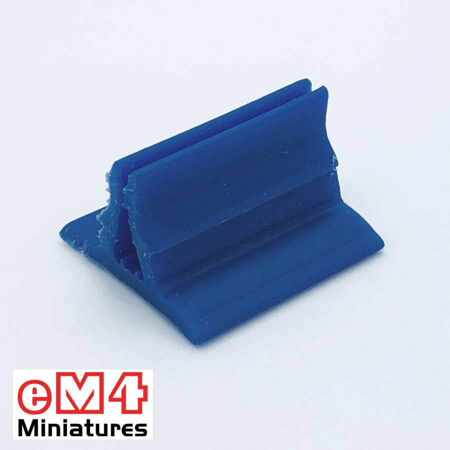 20 x 18mm Card Stands x 20 Various Colours-Blue