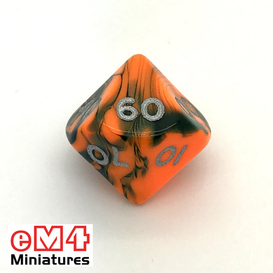 Toxic Chemical D10 (00-90) Poly Dice