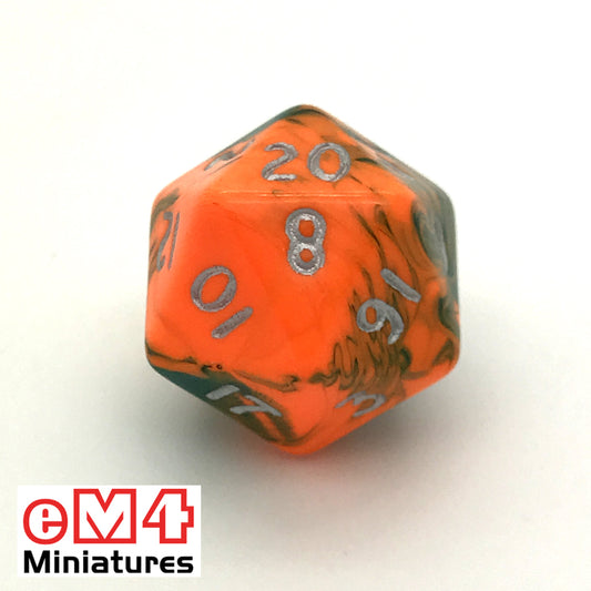 Toxic Chemical D20 Poly Dice
