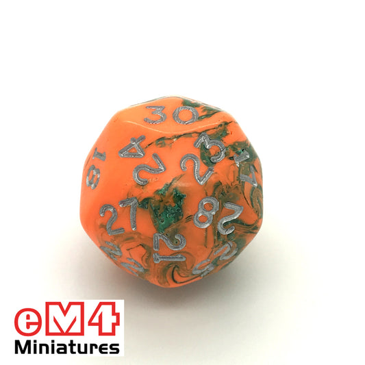 Toxic Chemical D30 Poly Dice
