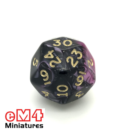 Toxic Fallout D30 Ploy Dice