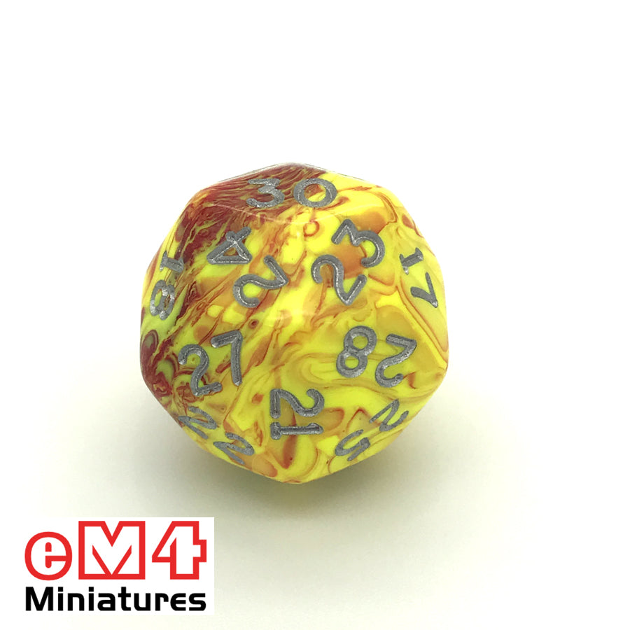 Toxic Ooze D30 Poly Dice