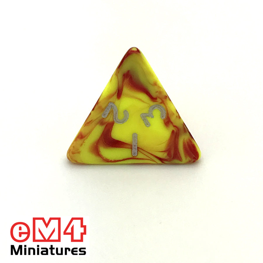 Toxic Ooze D4 Poly Dice