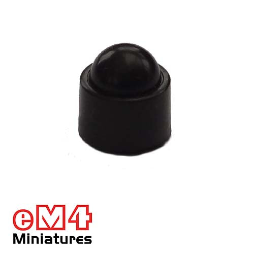 12mm Domed Counters-Black
