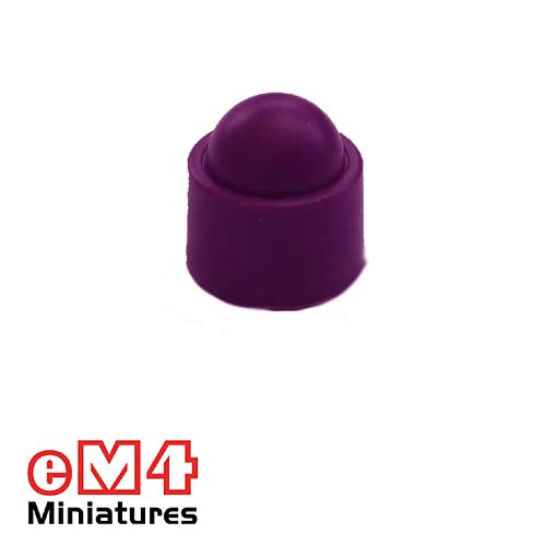 12mm Domed Counters-Purple