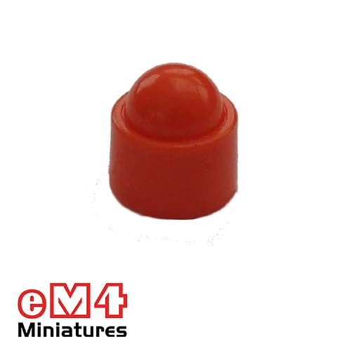 12mm Domed Counters-Red