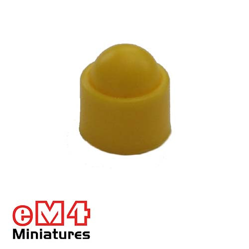 12mm Domed Counters-Yellow
