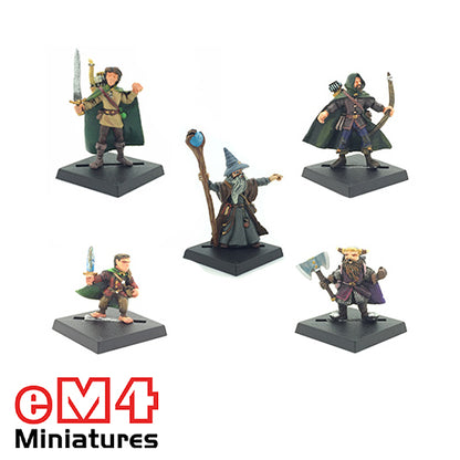 Elfsera The Adventurers - Prepainted Miniatures Set