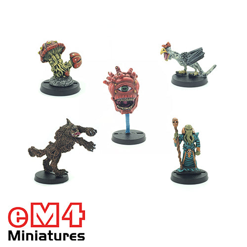 Elfsera Dungeon Monsters - Prepainted Miniatures Set