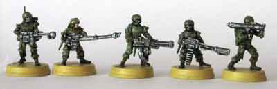 TROOPER HEAVY WEAPONS (Metal bits only)
