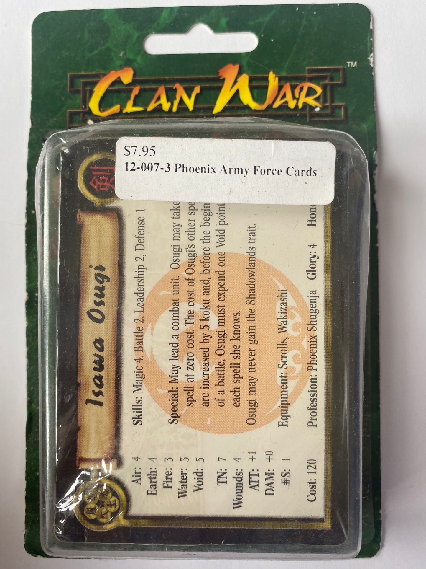 12-007-3 Phoenix Army Force Cards