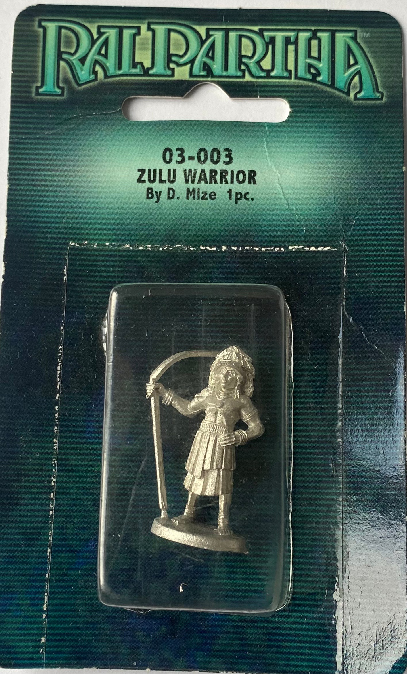 Ral Partha 03-003 Zulu Warrior