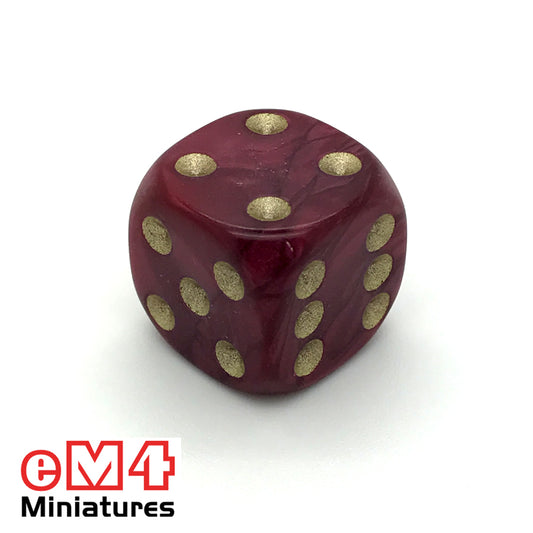 16mm Pearl-Red