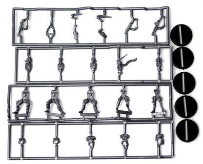 Gangers - 5 Plastic Miniatures
